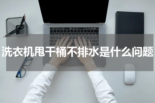 洗衣机甩干桶不排水是什么问题