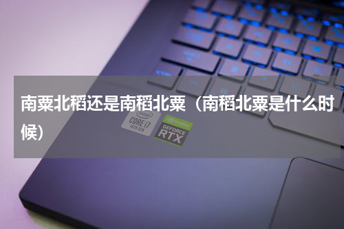 南粟北稻还是南稻北粟（南稻北粟是什么时候）