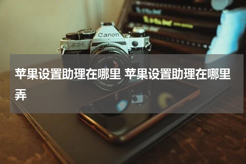 苹果设置助理在哪里 苹果设置助理在哪里弄