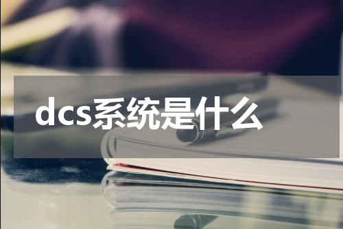 dcs系统是什么