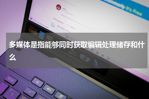 多媒体是指能够同时获取编辑处理储存和什么