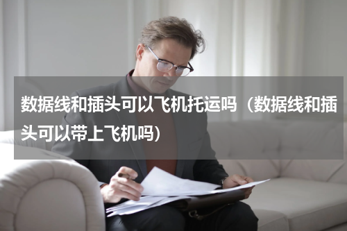 数据线和插头可以飞机托运吗（数据线和插头可以带上飞机吗）