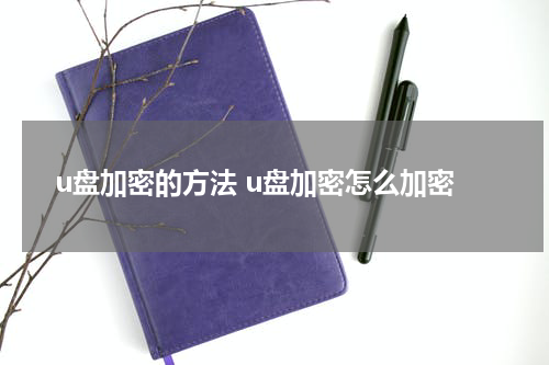 u盘加密的方法 u盘加密怎么加密