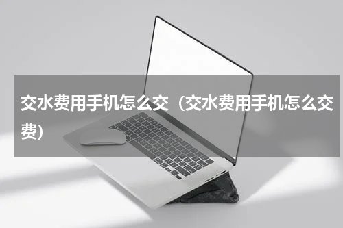 交水费用手机怎么交（交水费用手机怎么交费）