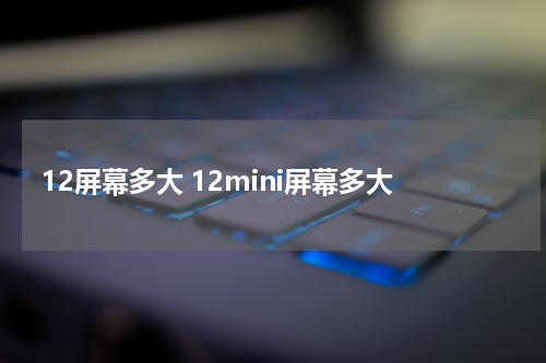 12屏幕多大 12mini屏幕多大