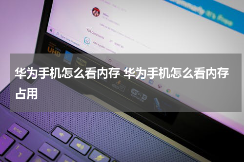 华为手机怎么看内存 华为手机怎么看内存占用