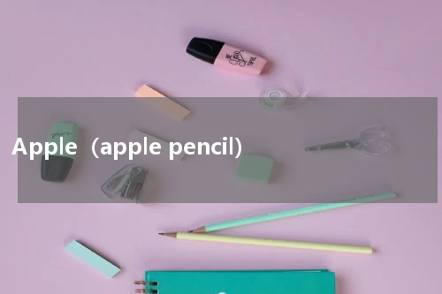 Apple（apple pencil）