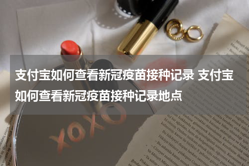 支付宝如何查看新冠疫苗接种记录 支付宝如何查看新冠疫苗接种记录地点