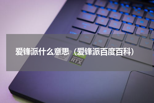 爱锋派什么意思（爱锋派百度百科）