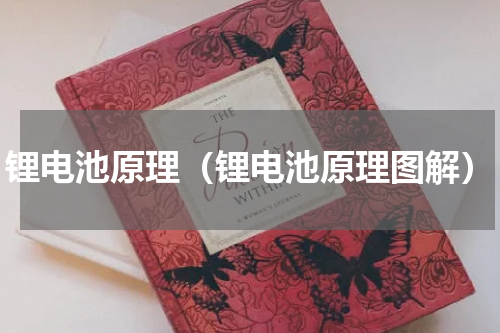 锂电池原理（锂电池原理图解）