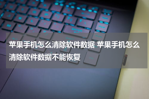 苹果手机怎么清除软件数据 苹果手机怎么清除软件数据不能恢复