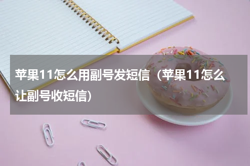 苹果11怎么用副号发短信（苹果11怎么让副号收短信）