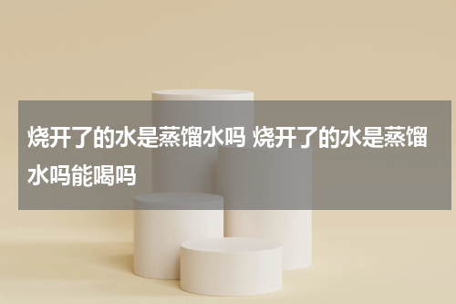 烧开了的水是蒸馏水吗 烧开了的水是蒸馏水吗能喝吗