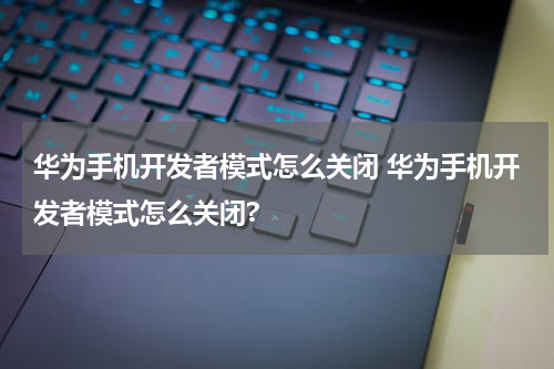 华为手机开发者模式怎么关闭 华为手机开发者模式怎么关闭?