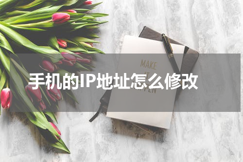 手机的IP地址怎么修改
