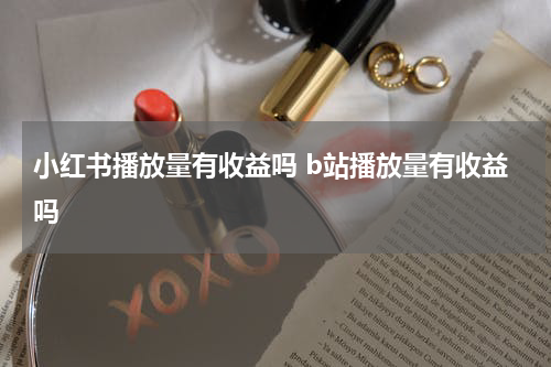小红书播放量有收益吗 b站播放量有收益吗