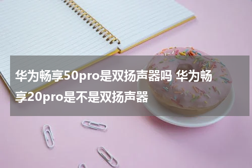 华为畅享50pro是双扬声器吗 华为畅享20pro是不是双扬声器