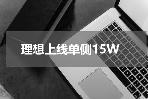 理想上线单侧15W