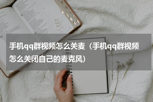 手机qq群视频怎么关麦（手机qq群视频怎么关闭自己的麦克风）