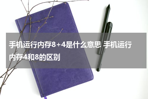 手机运行内存8+4是什么意思 手机运行内存4和8的区别