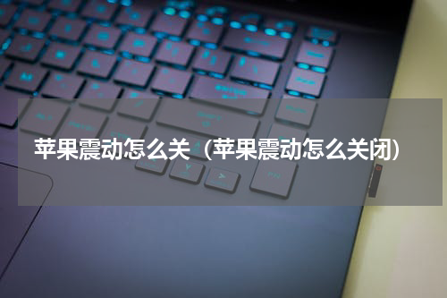 苹果震动怎么关（苹果震动怎么关闭）