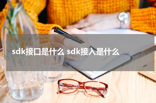 sdk接口是什么 sdk接入是什么