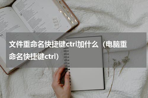 文件重命名快捷键ctrl加什么（电脑重命名快捷键ctrl）