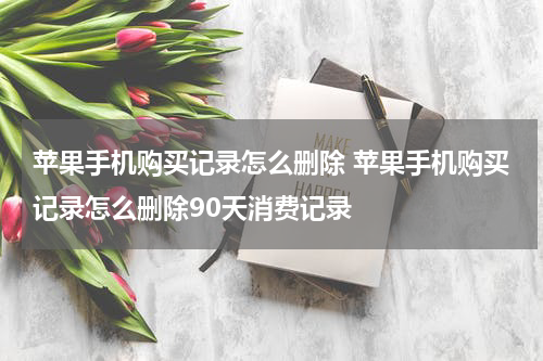 苹果手机购买记录怎么删除 苹果手机购买记录怎么删除90天消费记录
