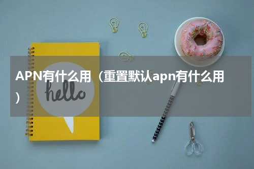 APN有什么用（重置默认apn有什么用）
