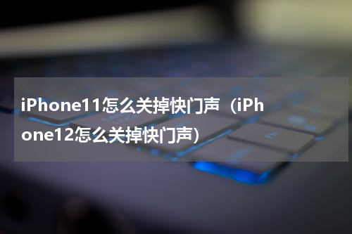 iPhone11怎么关掉快门声（iPhone12怎么关掉快门声）