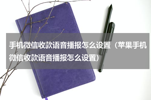 手机微信收款语音播报怎么设置（苹果手机微信收款语音播报怎么设置）