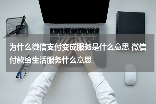 为什么微信支付变成服务是什么意思 微信付款给生活服务什么意思