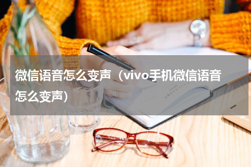 微信语音怎么变声（vivo手机微信语音怎么变声）