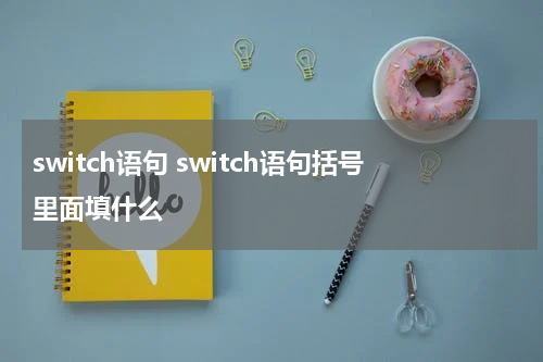 switch语句 switch语句括号里面填什么