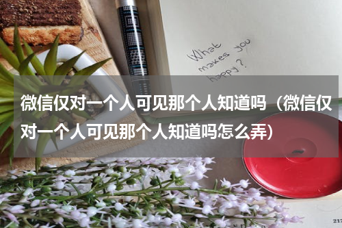 微信仅对一个人可见那个人知道吗（微信仅对一个人可见那个人知道吗怎么弄）