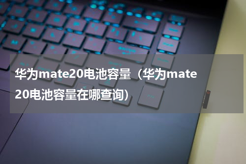华为mate20电池容量（华为mate20电池容量在哪查询）