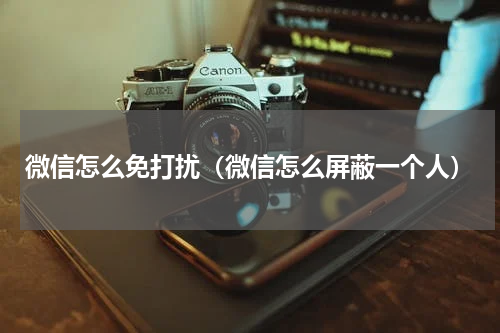 微信怎么免打扰（微信怎么屏蔽一个人）