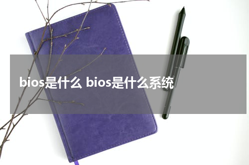 bios是什么 bios是什么系统