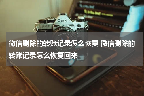 微信删除的转账记录怎么恢复 微信删除的转账记录怎么恢复回来