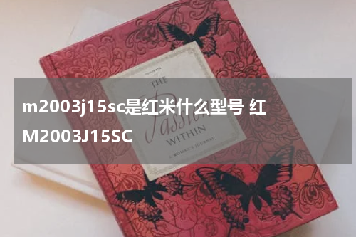 m2003j15sc是红米什么型号 红M2003J15SC