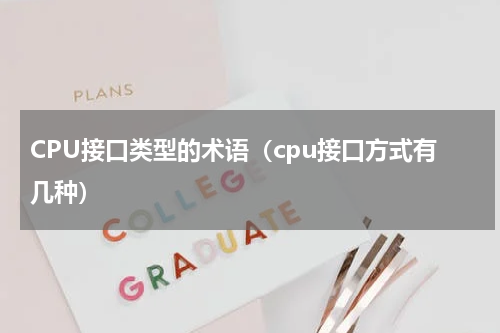CPU接口类型的术语（cpu接口方式有几种）