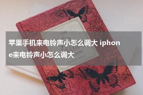 苹果手机来电铃声小怎么调大 iphone来电铃声小怎么调大