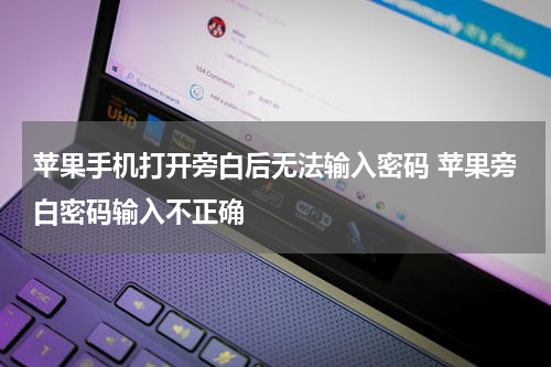 苹果手机打开旁白后无法输入密码 苹果旁白密码输入不正确