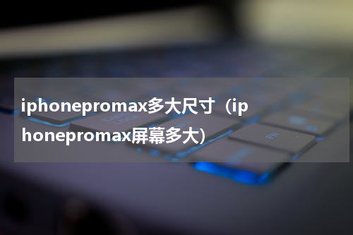 iphonepromax多大尺寸（iphonepromax屏幕多大）