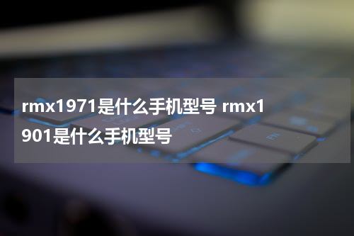 rmx1971是什么手机型号 rmx1901是什么手机型号