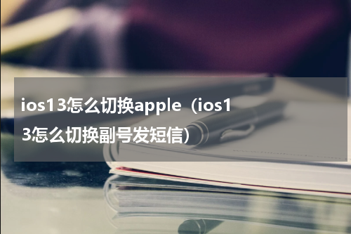 ios13怎么切换apple（ios13怎么切换副号发短信）