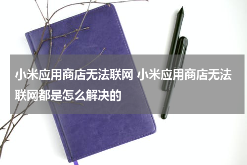 小米应用商店无法联网 小米应用商店无法联网都是怎么解决的