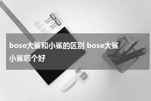 bose大鲨和小鲨的区别 bose大鲨小鲨哪个好