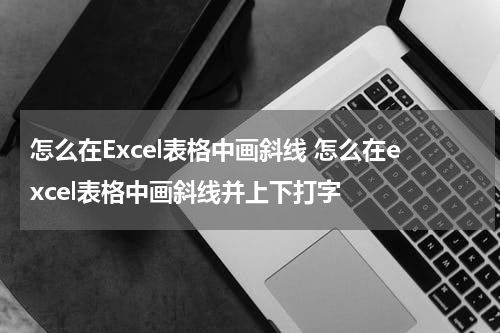 怎么在Excel表格中画斜线 怎么在excel表格中画斜线并上下打字