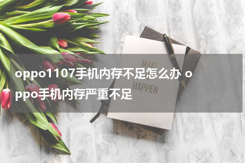 oppo1107手机内存不足怎么办 oppo手机内存严重不足